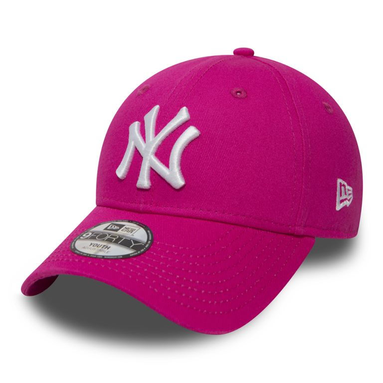 Gorras New Era 9forty Rosas - New York Yankees Essential Kids 06341MUGY